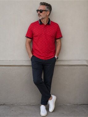 Red Polo Shirt EUC